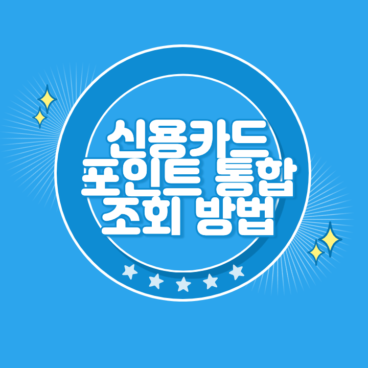 신용카드 포인트 통합조회 서비스