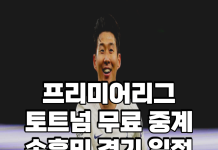 토트넘 중계