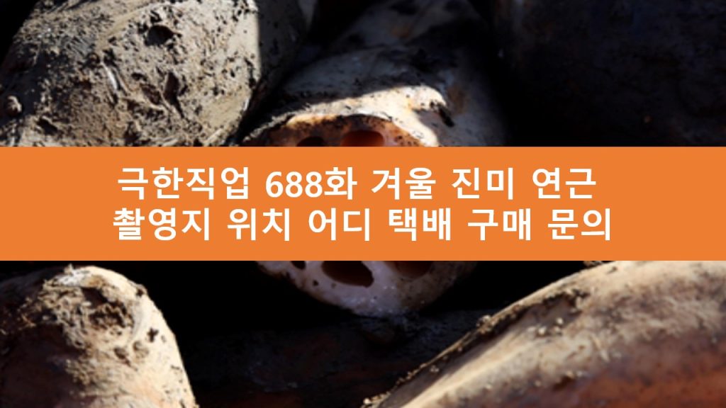 극한직업 진미 연근