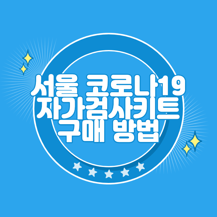 서울 코로나 자가검사키트