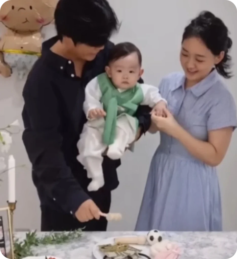 최성국 아기 돌잔치